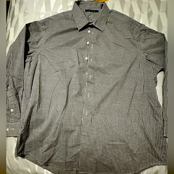 Perry Ellis Other - Perry Ellis 2xl Gray, Black and White long sleeve shirts
